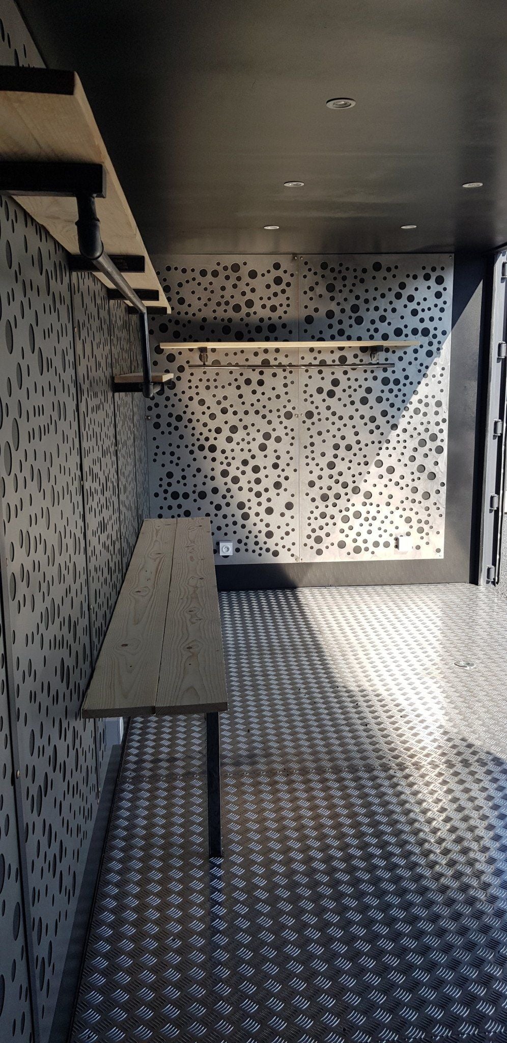 20 pies Puertas laterales, Taller, Tienda