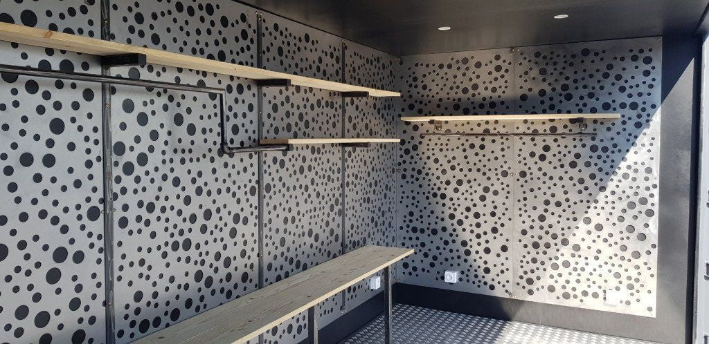 20 pies Puertas laterales, Taller, Tienda
