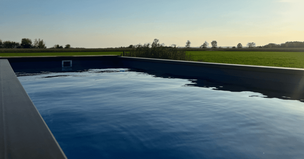 Piscina de contenedores de 20 pies
