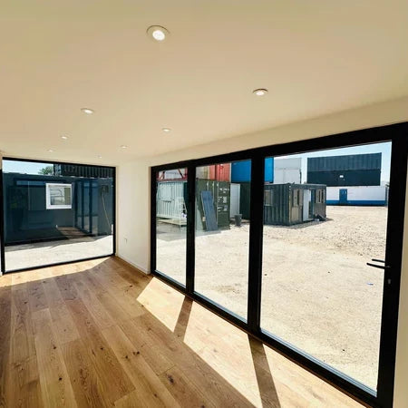 20x8ft CONVERSION DE CONTENEDOR DE TRANSPORTE A MEDIDA | Edificio Portátil | Oficina de Jardín