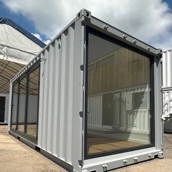 20x8ft CONVERSION DE CONTENEDOR DE TRANSPORTE A MEDIDA | Edificio Portátil | Oficina de Jardín