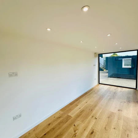 20x8ft CONVERSION DE CONTENEDOR DE TRANSPORTE A MEDIDA | Edificio Portátil | Oficina de Jardín