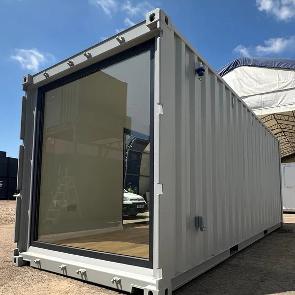 20x8ft CONVERSION DE CONTENEDOR DE TRANSPORTE A MEDIDA | Edificio Portátil | Oficina de Jardín