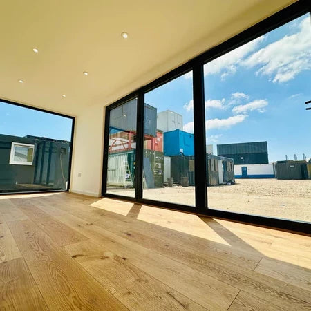 20x8ft CONVERSION DE CONTENEDOR DE TRANSPORTE A MEDIDA | Edificio Portátil | Oficina de Jardín