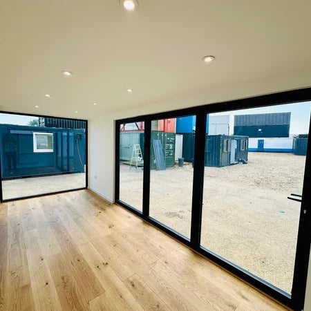 20x8ft CONVERSION DE CONTENEDOR DE TRANSPORTE A MEDIDA | Edificio Portátil | Oficina de Jardín